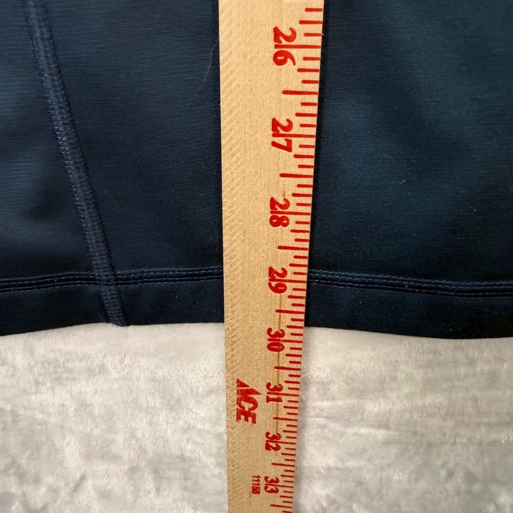 The North Face Mens XL Blue 1/4 Zip Fleece Pullover Athletic Long Sleeve Jacket - Picture 7 of 8